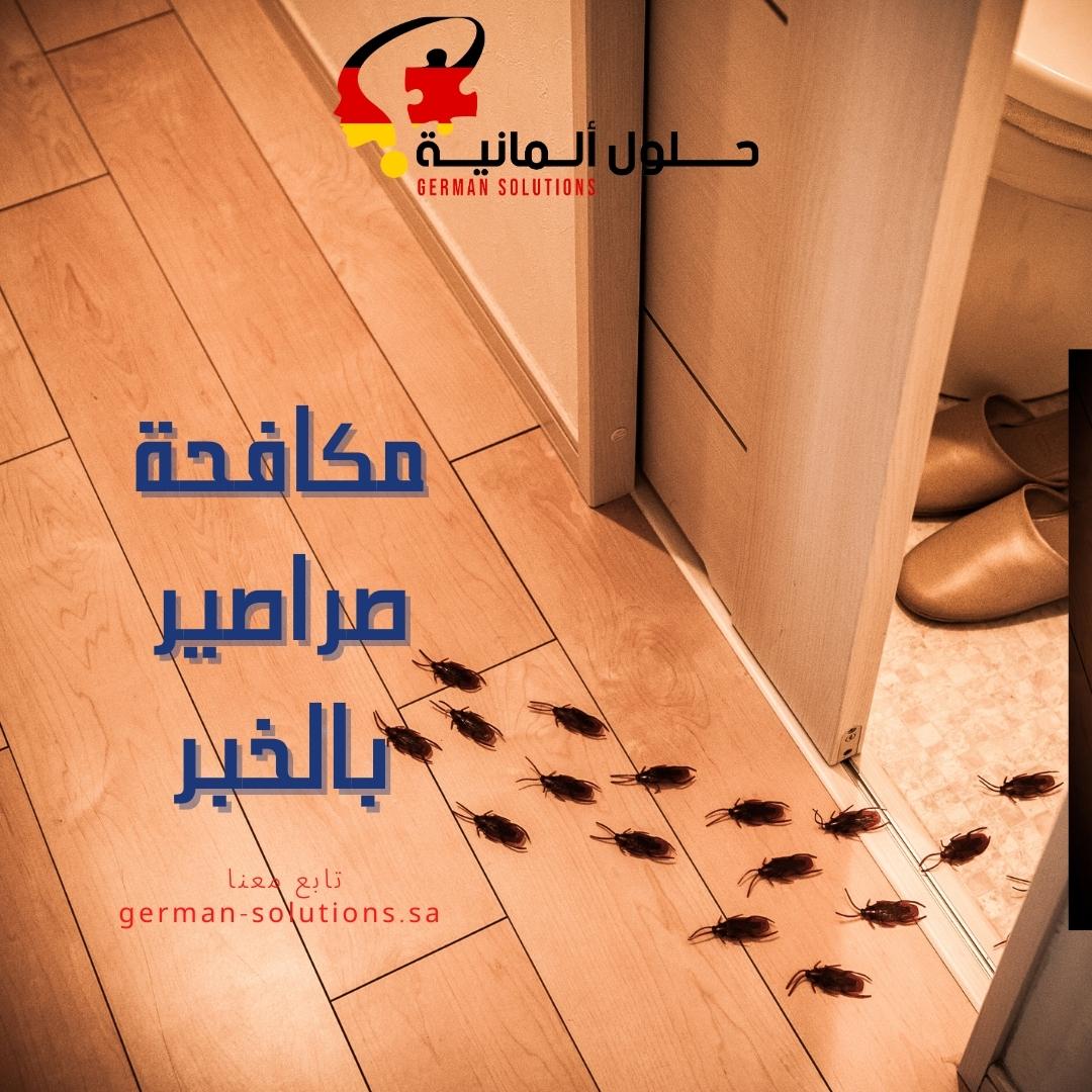 شركة مكافحة صراصير بالخبر